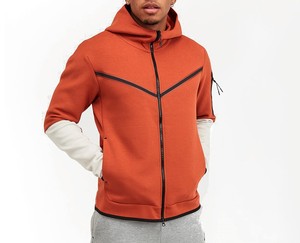 new Custom Tracksuit French Terry Zip up Hoodies <b>Cargo</b> <b>Pant</b> <b>Oversized</b> Running Sport Men Tracksuit for Men Hight Quality - Product Image 5