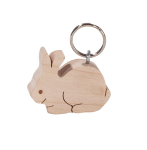 Llaveros de madera personalizados para pieza de diseño de gato Grabado personalizado Pieza de diseño de llave de madera de cerezo de nogal - Product Image 6