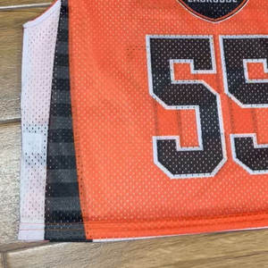 Pinnies de crosse réversibles personnalisés de haute qualité, vêtements de sport de couleur unie - Product Image 3