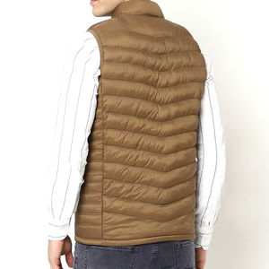 แจ็กเก็ตฤดูหนาวสำหรับผู้ชายเสื้อแจ็กเก็ตแบบขนเป็ดแขนสั้นสำหรับผู้ชาย - Product Image 4