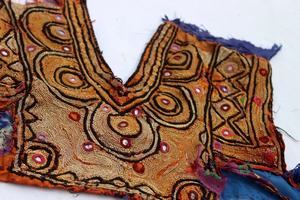 Kutch Embelli Vintage Empiècements Patches Sacs Robe Veste Banjara Miroir Patch - Product Image 3