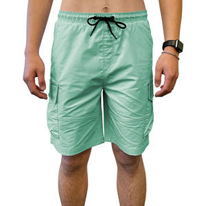 Custom <b>Men</b> Cargo <b>Shorts</b> Breathable Multi Pocket With <b>Elastic</b> <b>Waistband</b> Drawstring Summer Comfort Casual <b>Shorts</b> for <b>Men</b> - Product Image 2