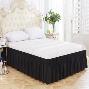 Best Quality Luxury Customized Bed <b>Skirts</b> Double Sizes Home Hotel Bedding Bed <b>Skirts</b> - Product Image 6