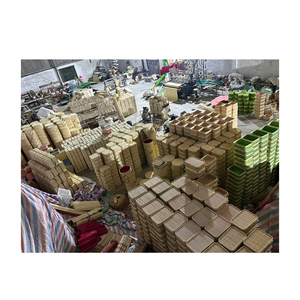 Handmade Bamboo Woven <b>Gift</b> <b>Box</b> with Lid Sustainable Traditional Vietnamese Craft for <b>Wedding</b> and Festival Decorations - Product Image 5