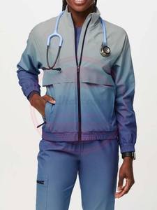 High Quality <b>Hospital</b> <b>Uniform</b> Scrub Jacket Professional Customized Medical Nursing Scrubs <b>Hospital</b> <b>Uniforms</b> Jackets - Product Image 4