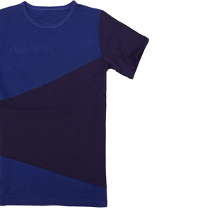 Camisas de algodón de manga corta ligeras para hombre 220gsm Golf Casual Color Block Tops transpirables que absorben las camisas de trabajo - Product Image 5