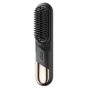 Mini lisseur de cheveux portable rechargeable par USB, peigne lisseur électrique <span class=keywords><strong>sans</strong></span> <span class=keywords><strong>fil</strong></span> pour la maison, lisseur de cheveux à ions négatifs PTC - Product Image 3