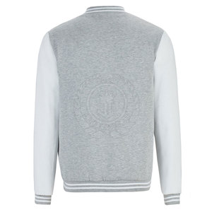 แจ็คเก็ตผู้ชายแบบใหม่ สีพื้น ดีไซน์เลตเตอร์แมน สำหรับฤดูหนาว ผ้าแคนวาส คอตั้ง โลโก้ด้านหน้า มีฮู้ด แห้งเร็ว ระบายอากาศดี สไตล์สตรีทแวร์ คุณภาพสูง - Product Image 2