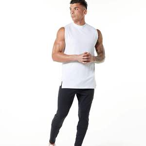 Débardeur d'été en coton de haute qualité pour hommes, débardeur de fitness et de gymnastique pour hommes, débardeur grande taille pour hommes - Product Image 4
