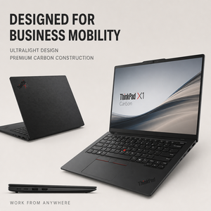 ThinkPad X1 Carbon Gen 13 รุ่น Aura Edition Intel Core Ultra 7 258V แรม 32GB ความจุ 1TB หน้าจอ OLED 14 นิ้ว แล็ปท็อป AI สำหรับธุรกิจ สั่งซื้อจำนวนมาก - Product Image 4