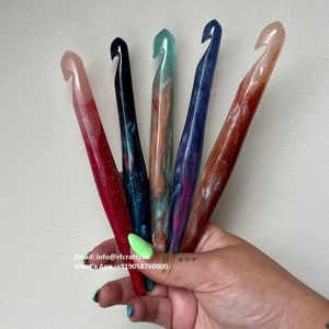 Luxury Wood Handle Crochet Hooks for Professionals - Product Image 4