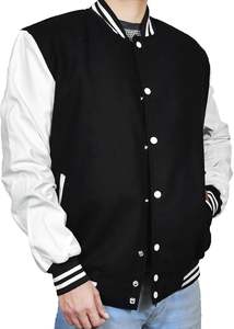 Veste universitaire de baseball - Veste bomber en laine décontractée et chaude pour hommes, style Hotline Miami, veste universitaire de baseball pour garçons - Product Image 4