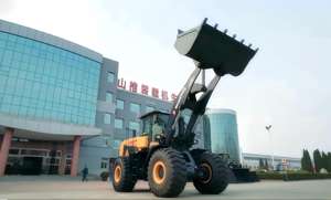 Precio de fábrica SHANTUI, cargador de rueda frontal resistente de 23 toneladas, con motor de bomba de motor Weichai, 1 año de garantía - Product Image 3