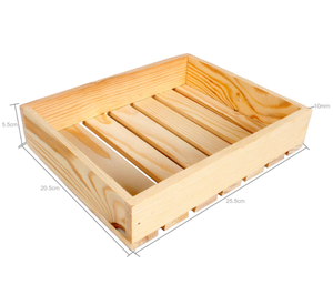 Vassoio di Servizio in Legno Rustico Artigianale Stile Fattoria per Decorazione Cucina e Sala da Pranzo - Product Image 6