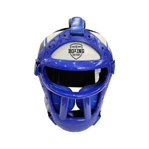 Libra x libra boxeo Durable PU Boxeo Entrenamiento Protector Boxeo Entrenamiento Head Guard Casco - Product Image 1