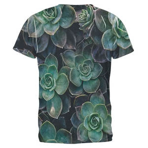 เสื้อยืดผู้ชายแบบลำลองแขนสั้นลายดิจิทัลแบบ3D กำหนดเองได้จากปากีสถาน - Product Image 2