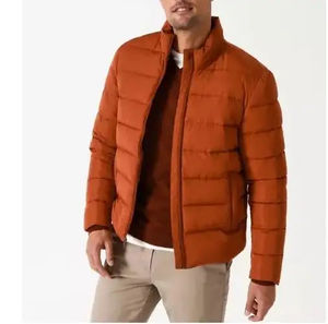 Chaquetas Acolchadas de Alta Calidad para Hombre, con Cuello Alto de Lona, Ligeras, Resistentes al Viento, Cálidas y Cómodas para Invierno - Product Image 5