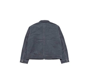 Chaqueta de Trabajo Unisex de Estilo Vintage Detroit, con Cierre Frontal de Cremallera, Talla Grande, 100% Algodón, Forro Acolchado, Chaqueta de Mezclilla - Product Image 2