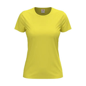 Camisetas de algodón para mujer, camisetas de manga corta, camisetas de cuello redondo, camiseta de verano informal transpirable de ajuste clásico, transpirable - Product Image 4