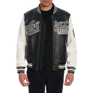 Veste universitaire en coton slim de qualité supérieure, personnalisable, tendance, service OEM ODM, fabrication sur mesure - Product Image 4