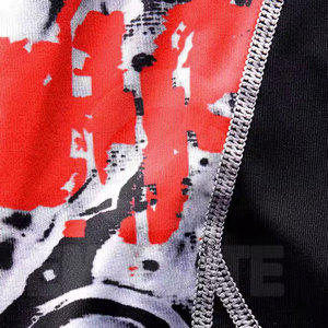 Shorts de compression pour hommes en spandex/nylon imprimés, nouvelle arrivée, respirants, confortables, athlétiques, de haute qualité, avec logo personnalisé - Product Image 4