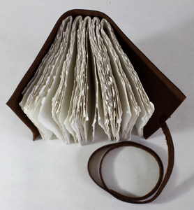 Carnets A5 faits main en cuir écologique avec reliure cousue pour étudiants et voyageurs – Style vintage - Product Image 5