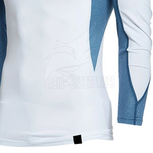 Chemise de surf à séchage rapide UPF 50 pour homme, marque personnalisée, coupe athlétique, protection contre les éruptions cutanées - Product Image 3