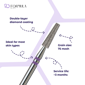 Broca de Diamante Premium para Uñas, Forma de Cono Truncado, Herramienta Eléctrica Inteligente para Cutículas, Manicura y Pedicura Profesional, Venta al Por Mayor - Product Image 2