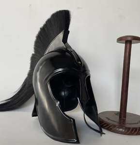 Casco Espartano de Gladiador de Moda, Disfraz Medieval de Soldado, Cosplay Griego, Esparta, Antiguo Romano, Acero Corintio - Product Image 1