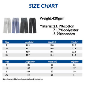 Survêtements de lavage de singe pour hommes, poids lourd 332GSM, sweats à capuche zippés en mélange de coton et de polyester, expédition DDP - Product Image 3