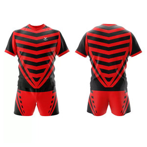 Uniforme de Rugby de Talla Grande, Transpirable, con Diseño Único, Logotipo Personalizado Impreso, Secado Rápido, 100% Poliéster, Color Personalizado, Fabricación en Fábrica - Product Image 3