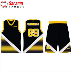 เครื่องแบบบาสเก็ตบอลสำหรับผู้ใหญ่ขนาดบางดีไซน์ออกแบบโลโก้ได้ตามต้องการ - Product Image 3