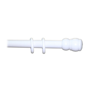 Bastone A Strappo D 35 mm Bianco 240 cm Senza Supporti - Product Image 1