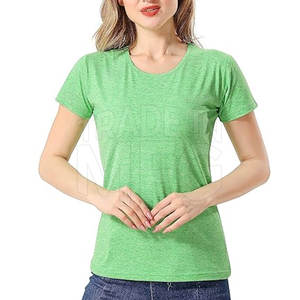 Nueva llegada ligero precio barato mujeres gimnasio camiseta Fitness desgaste cómodo al por mayor mujeres gimnasio camiseta - Product Image 1