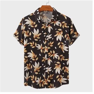 À motifs 100% coton hommes T-Shirt hommes imprimé en relief de haute qualité personnalisable bricolage en gros surdimensionné en vrac vêtements MS-TS-057 - Product Image 5