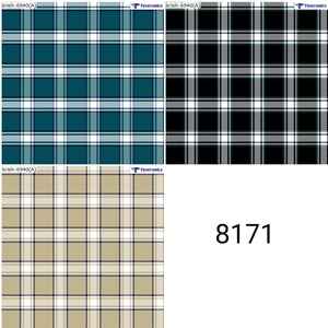 Tissu de chemise en sergé à carreaux Allen Solly très demandé, largeur 58, pour vêtements unisexes, à prix abordable - Product Image 5