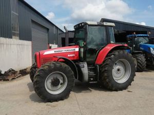 Tractor de Ruedas Massey Ferguson Usado, Modelo 6480, 4WD, Motor de 6 Cilindros, 157HP, Caja de Cambios, Precio Bajo - Product Image 2