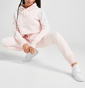New Fashion Solid Women Tracksuit Sweatsuit <b>Set</b> With Customized Logo Breathable Tracksuits - Product Image 4
