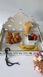 Bandeja especial de Ramadán con diseño elegante perfecta para Iftar Suhoor, dátiles para servir, dulces, frutas secas y exhibición de mesa festiva - Product Image 5