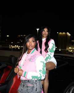 แจ็กเก็ตผ้าโพลีเอสเตอร์สำหรับผู้หญิงเสื้อครอปแจ็คเก็ตแฟชั่นทรงหลวมลำลอง - Product Image 6