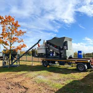 Impianto di miscelazione per lotti di calcestruzzo bagnato consegnato in calcestruzzo pronto per il cantiere - Product Image 2