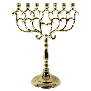 MINIMALISTAS ADORNOS DECORATIVOS MENORAH PORTAVELAS DISEÑO MENORAH DOMESA DE VELAS HECHO A MANO PARA EL HOGAR CANDELABROS DE NAVIDAD - Product Image 1
