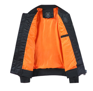 Elegante chaqueta de béisbol para hombre con cuello levantado Logotipo de costilla personalizado impreso diseño universitario nueva chaqueta Letterman - Product Image 3