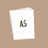 Feuilles de papier d'art de style fait à la main 250 g/m² pour plantables et imprimables de haute qualité Pack de taille A4 A5 personnalisé Meilleur prix en Inde