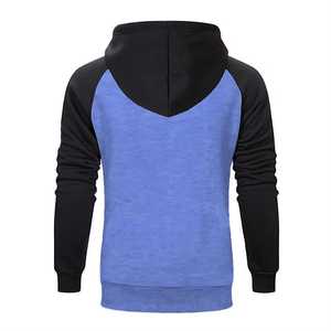 เสื้อมีฮู้ดพิมพ์ลายน้ำหนักผ้า300ก. สำหรับผู้ชายที่มีดีไซน์ทรงพอดีตัวซึ่งช่วยให้คุณอบอุ่นและสบายในช่วงกลางแจ้ง - Product Image 4