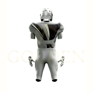 Nouveauté 2025, uniforme de football américain pour adultes de qualité supérieure, personnalisable, à la vente, 100% polyester, séchage rapide - Product Image 4