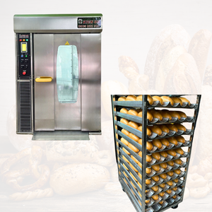 Four à pain de haute qualité 10 plateaux 100% nouveau certificat ISO vidéo Support technique four rotatif pour boulangerie Kien une usine de marque - Product Image 1