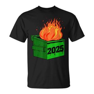 T-Shirt Dumpster Fire 2025 - Categoria Promozionale Collezione 2025 - Product Image 1