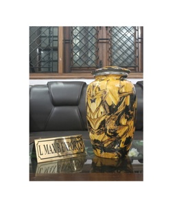 Urnas de aluminio de calidad superior, tamaño y forma personalizados, urnas de cremación del fabricante y exportador en India - Product Image 1