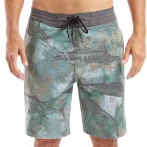 2025 nouveau Design hommes décontracté solide motif pêche Shorts séchage rapide plage conseil Fitness conseil Shorts 100% coton - Product Image 1